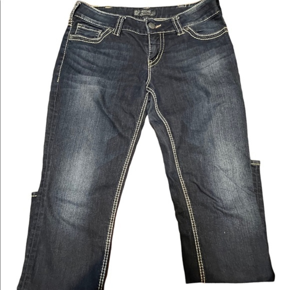Silver Jean Blue Suki Skinny Size 31